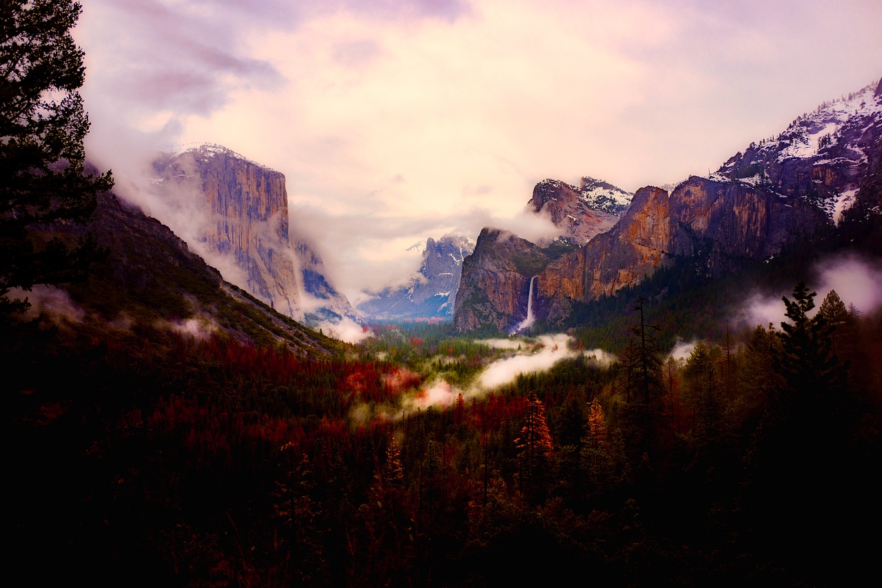 yosemite national park valley free photo