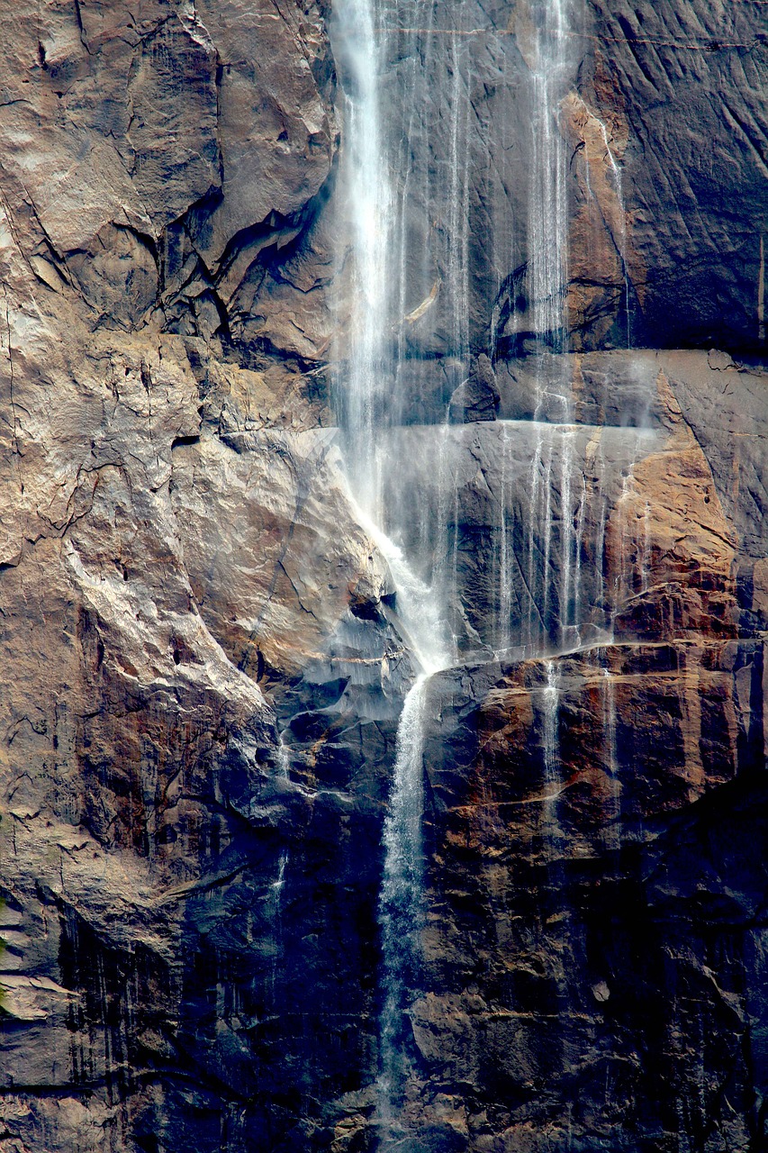 yosemite waterfall national park free photo