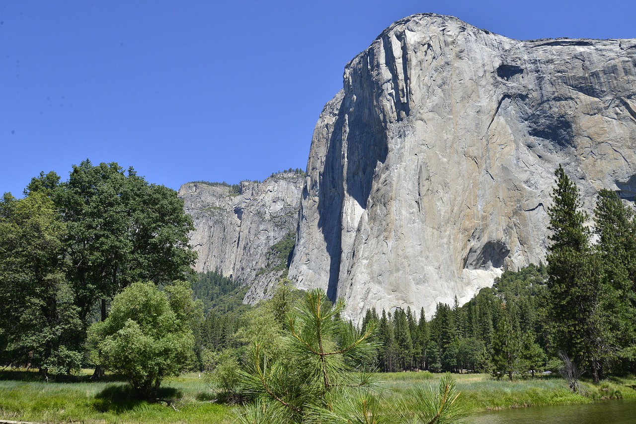 yosemite california mountain free photo