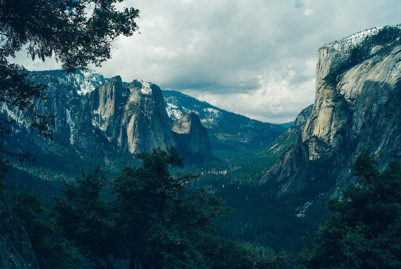 yosemite park nature free photo