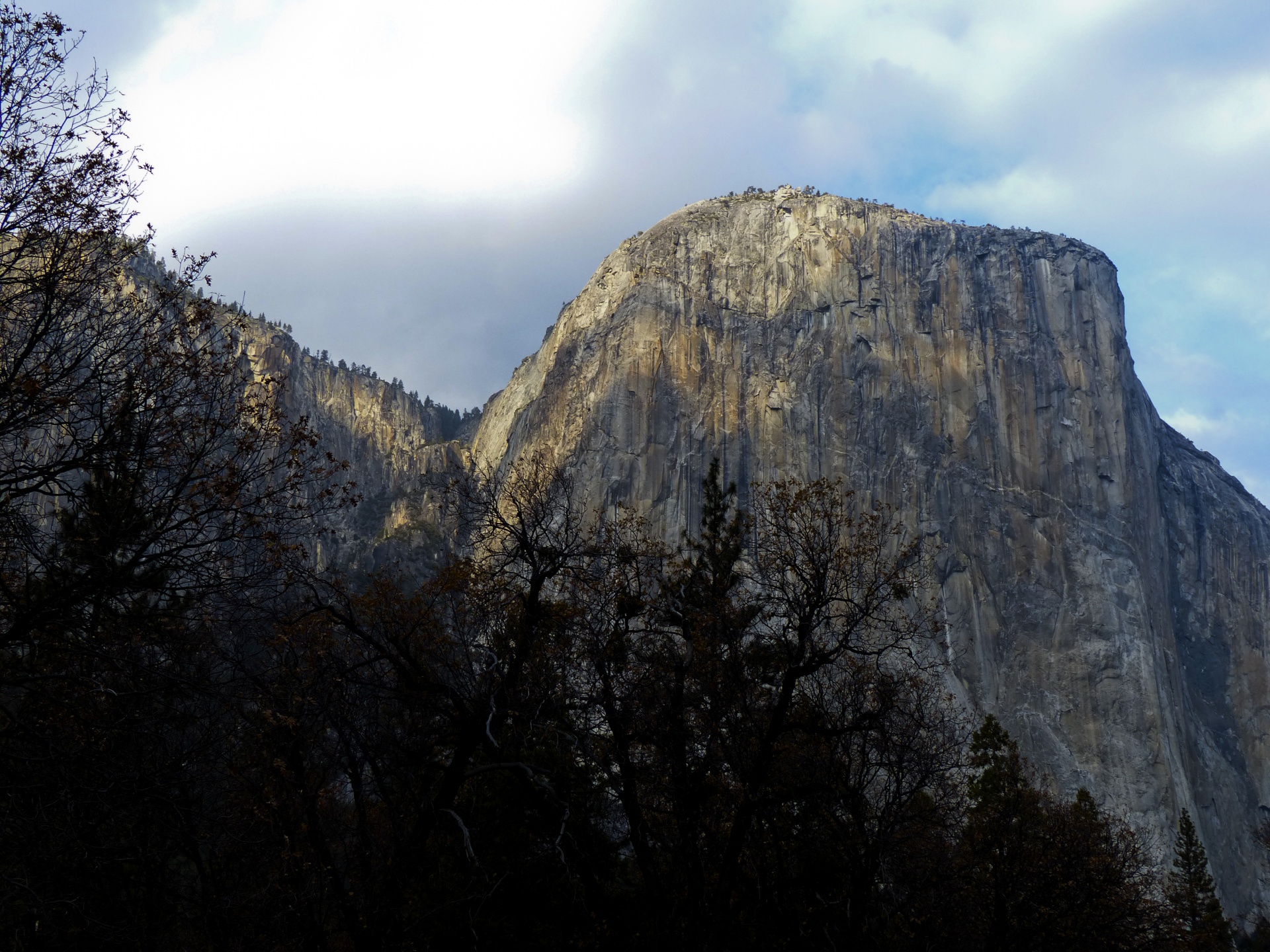 yosemite rock scenic free photo