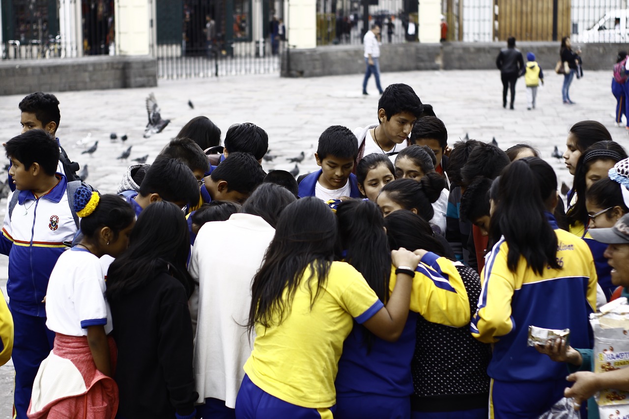 young students callao free photo