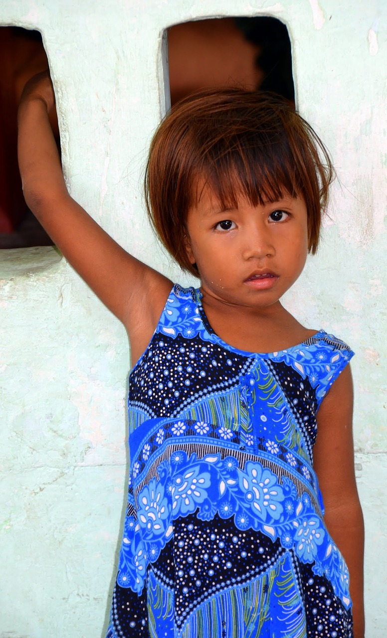 young girl myanmar free photo
