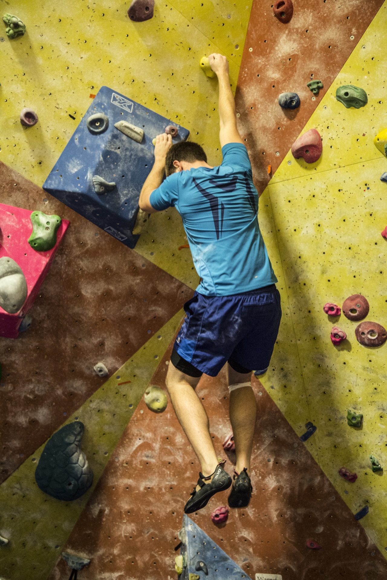 climb climbing wall free photo