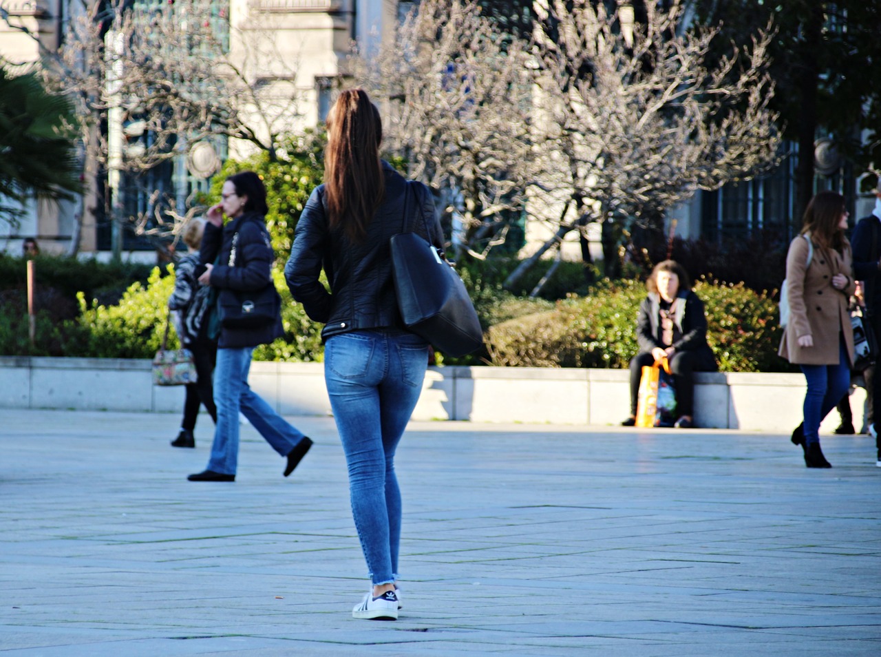 young woman legs charm free photo