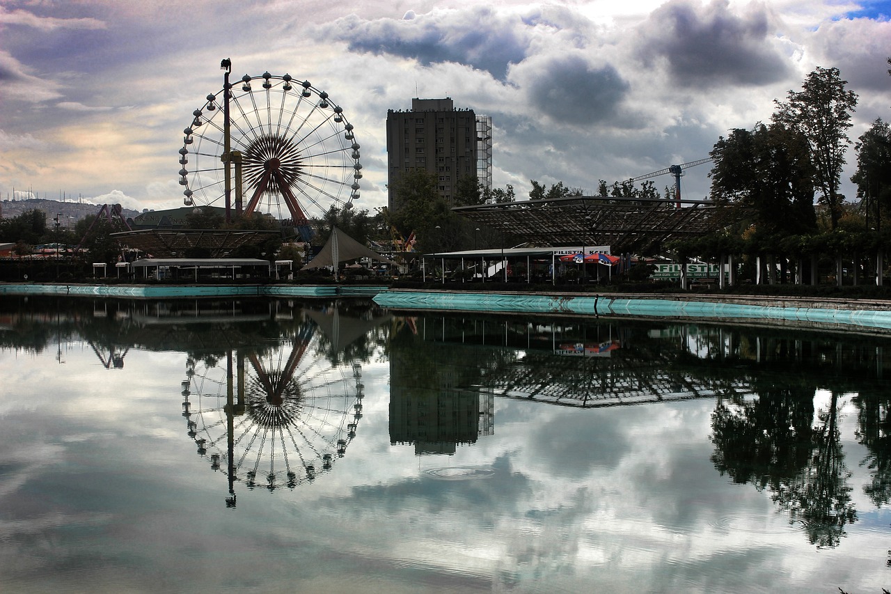 youth park  ankara  pool free photo