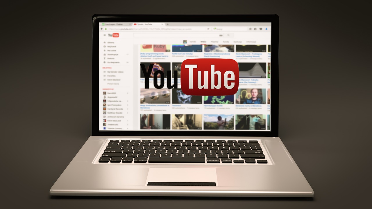 Download free photo of Youtube,laptop,notebook,online,computer - from  needpix.com