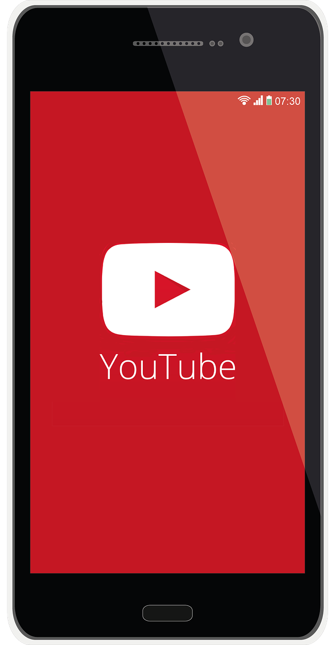 youtube mobile phone free photo