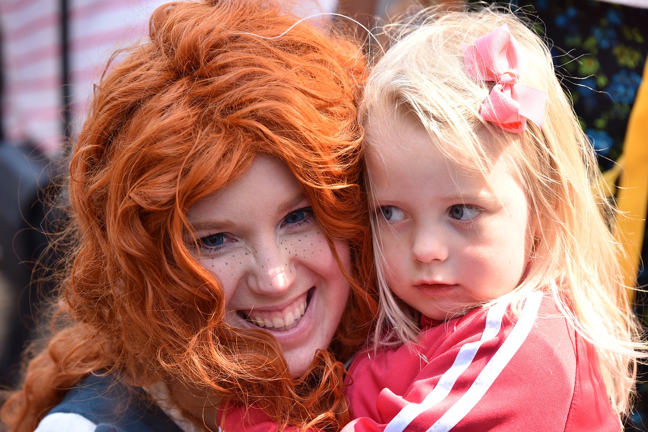 children face redhead free photo