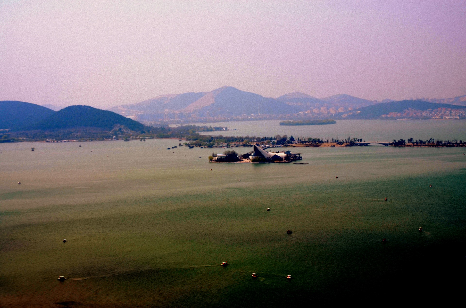 landscape yunlong lake xuzhou free photo
