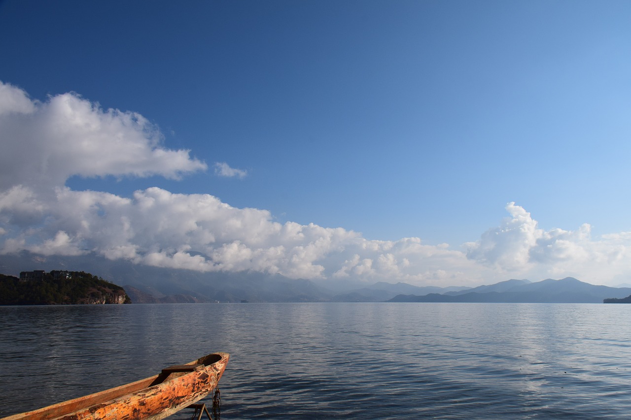 Yunnan Lijiang,lugu Lake,caochuan,lake View,free Pictures - Free Image ...