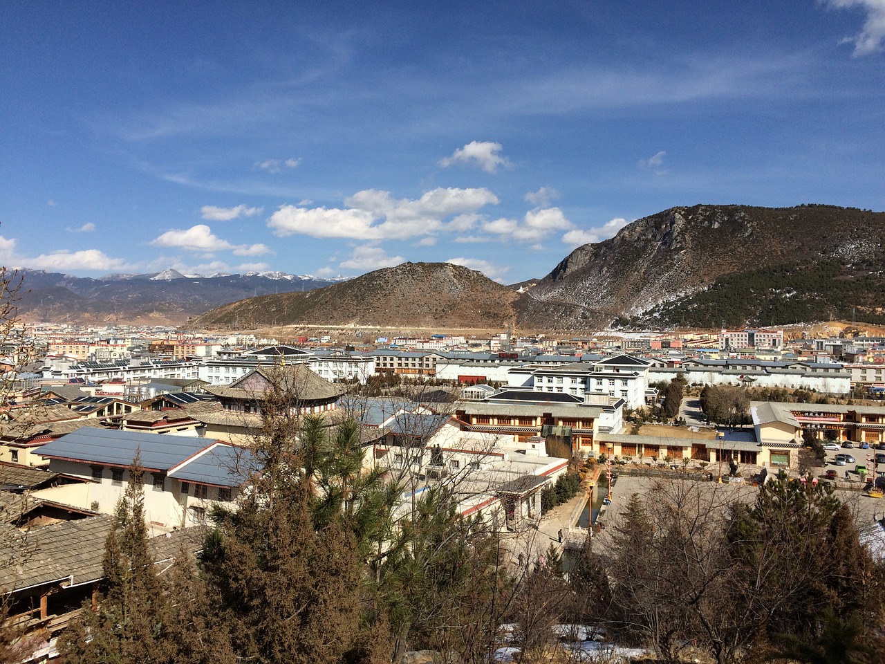 yunnan villages yunnan style village free photo