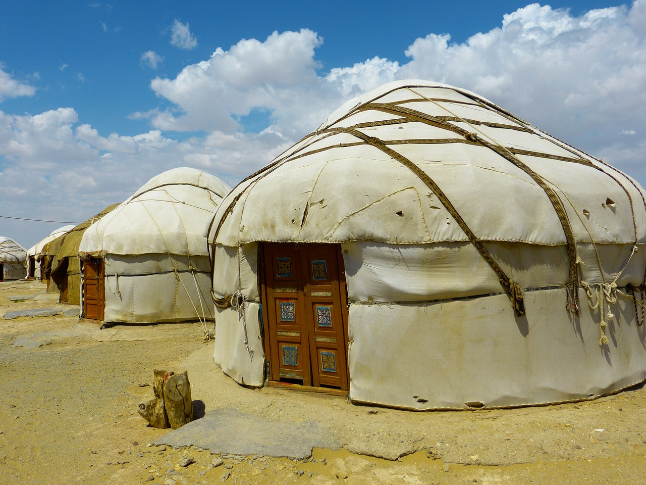 yurt tent residential structure free photo