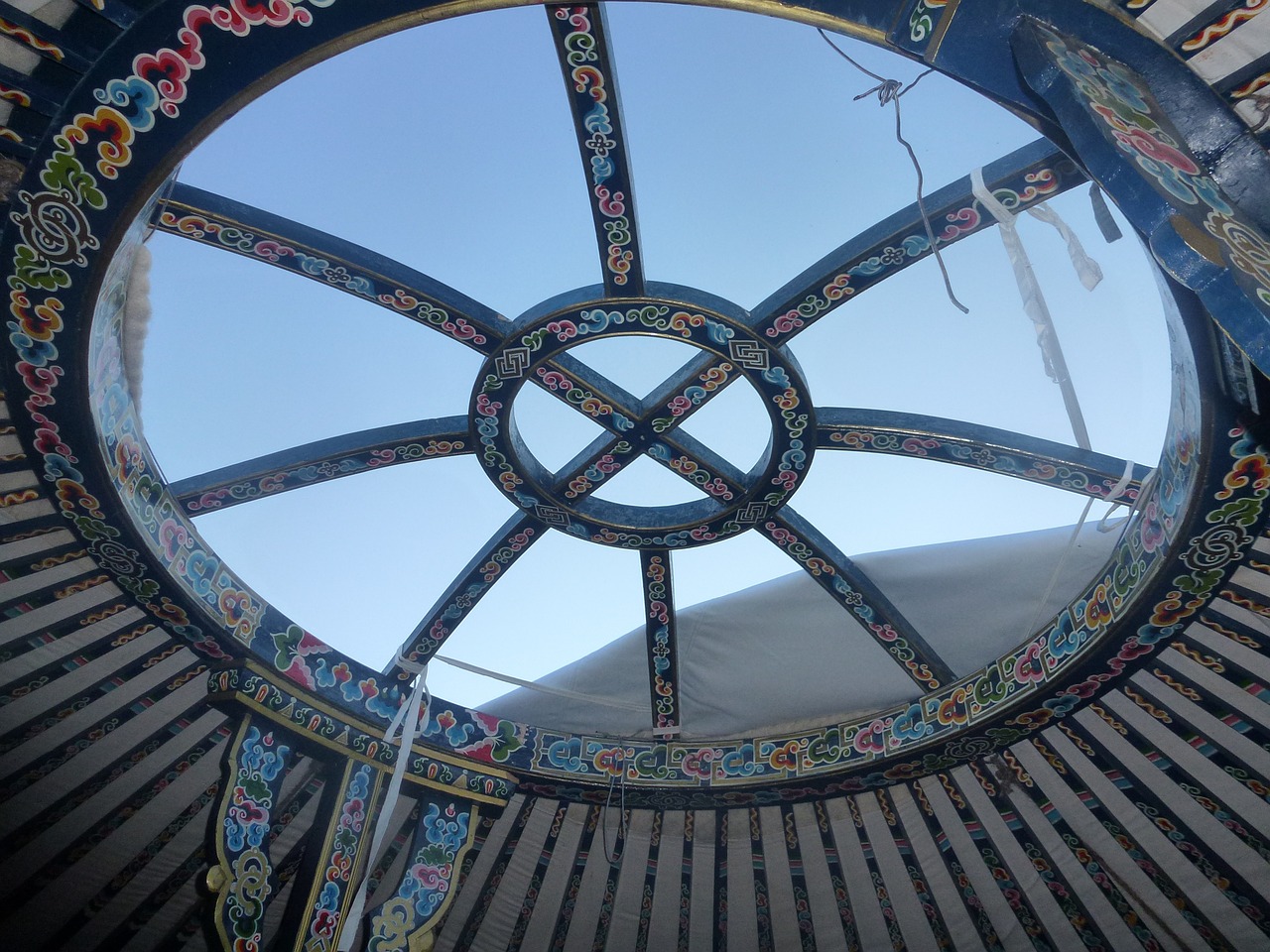 yurt art mongolia free photo