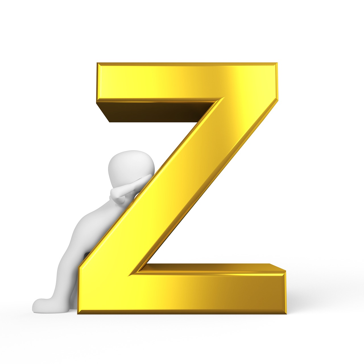 z letter alphabet free photo