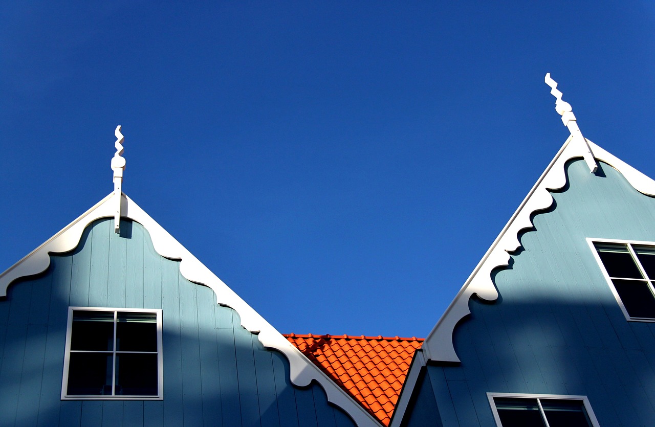 zaanstad netherlands zaanse houses free photo
