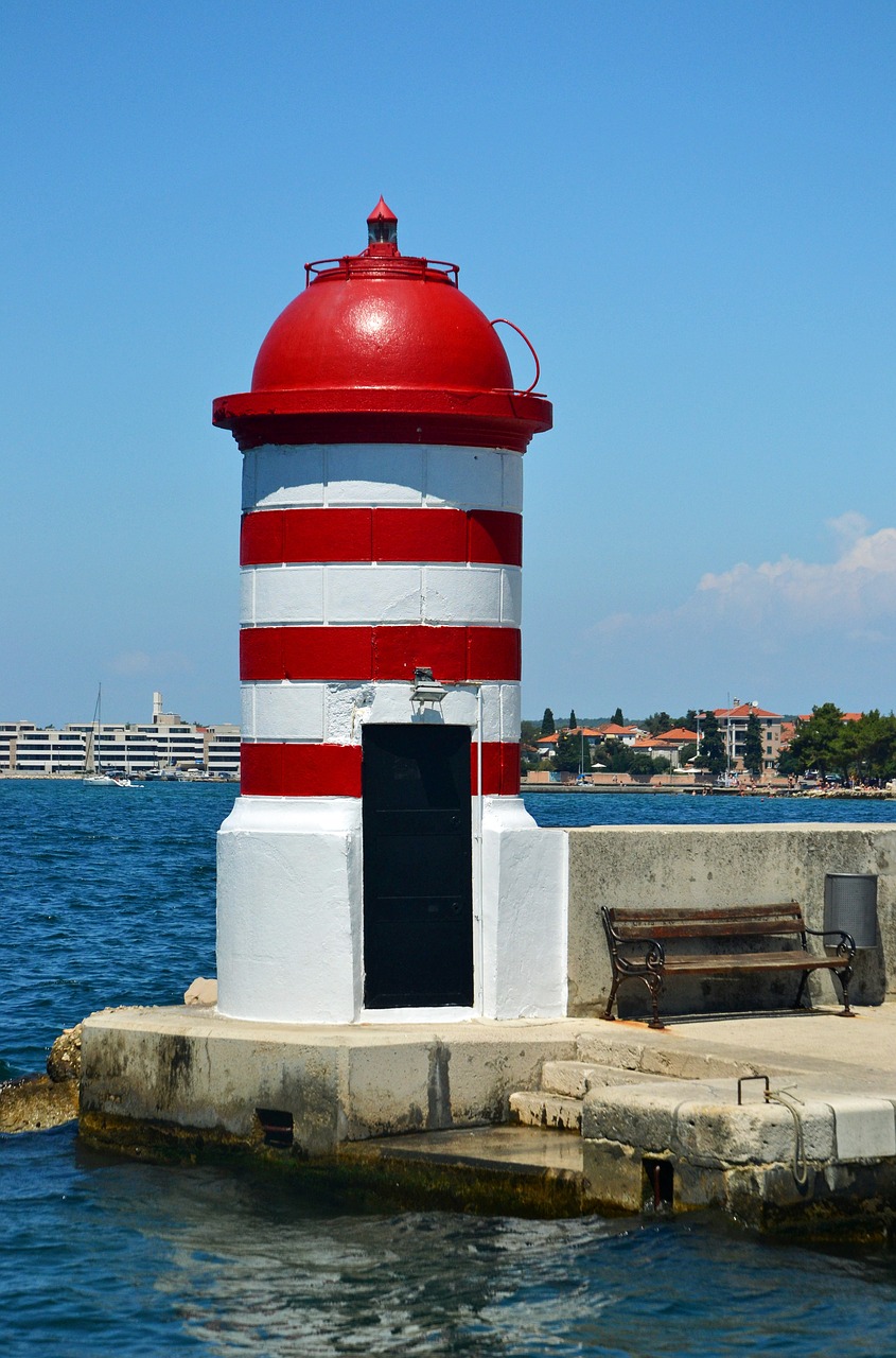 zadar lighthouse croatia free photo