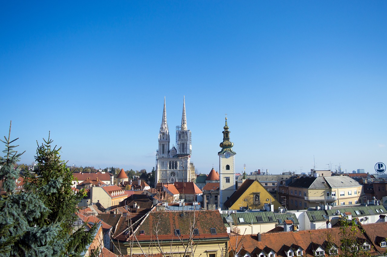 zagreb croatia cathedral free photo