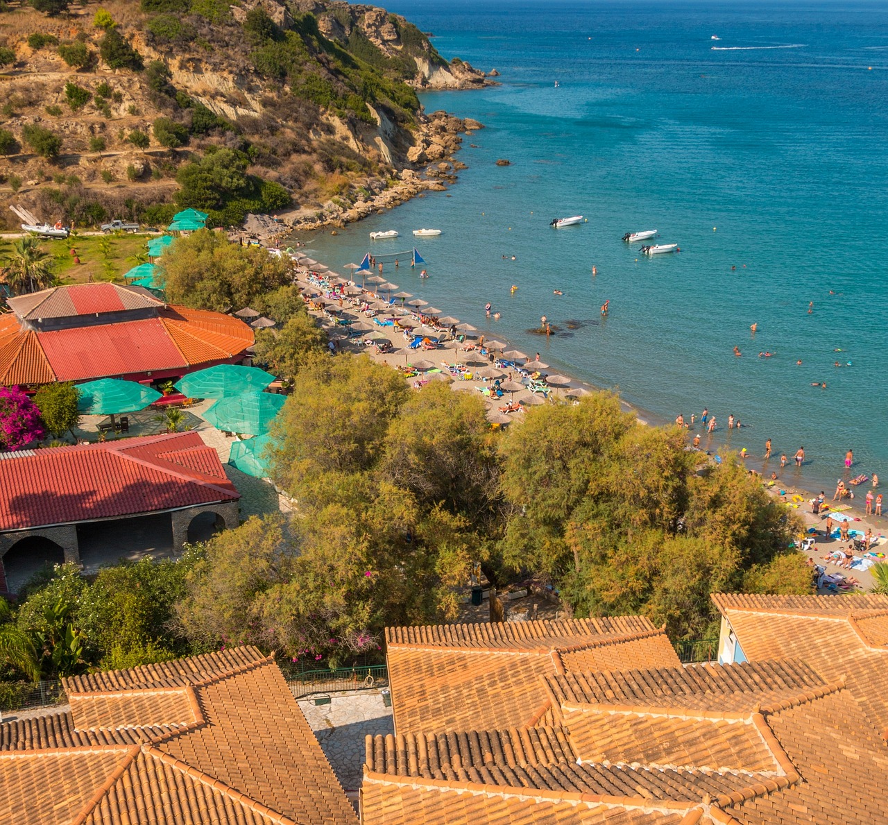 zakynthos greece beach free photo