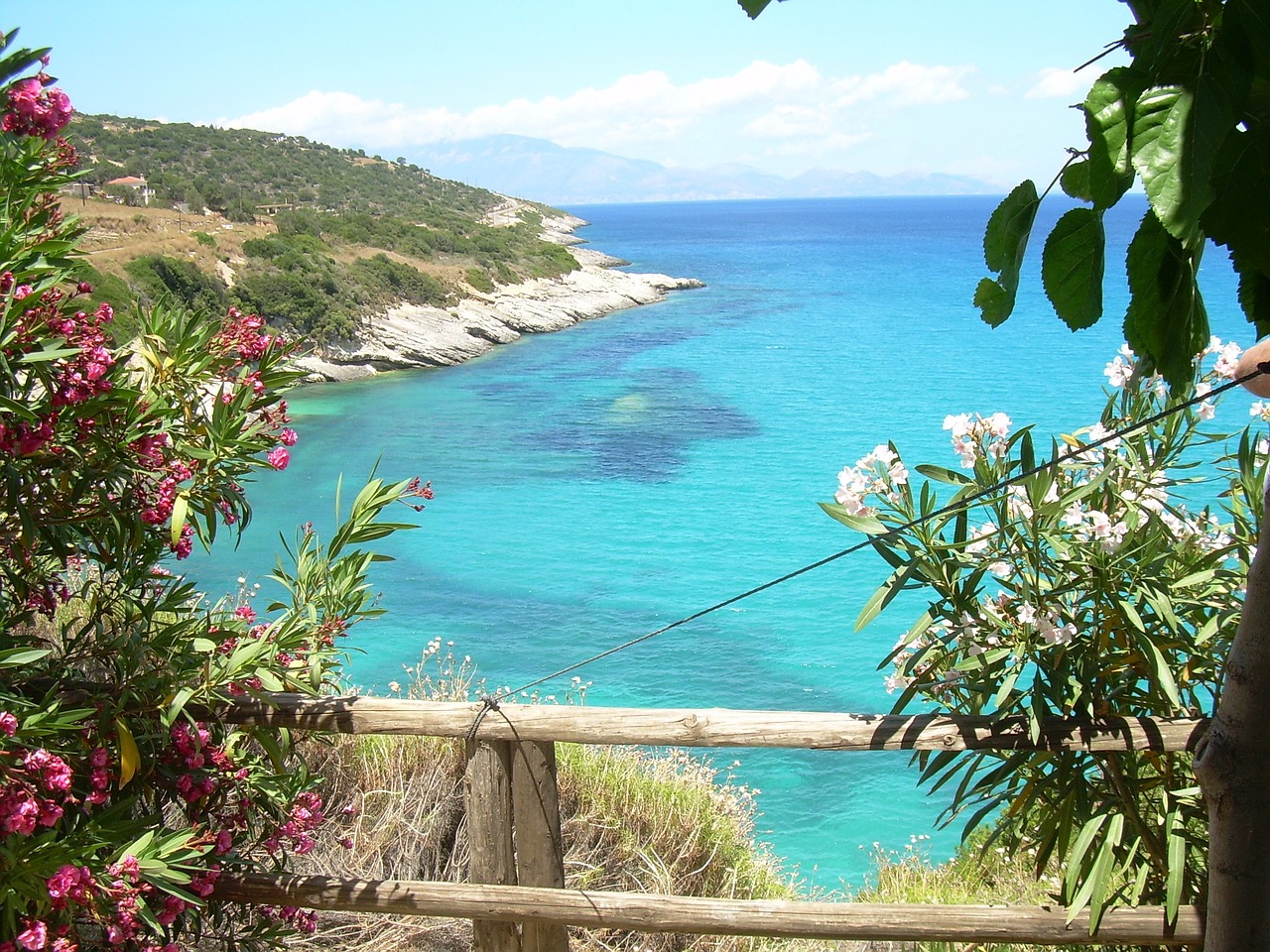 zakynthos island landscape free photo