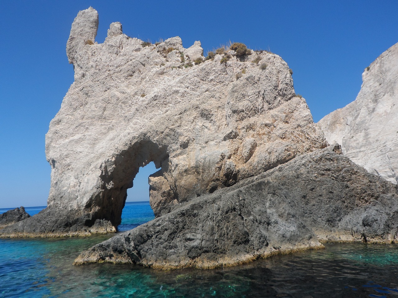 zakynthos greece blue caves free photo