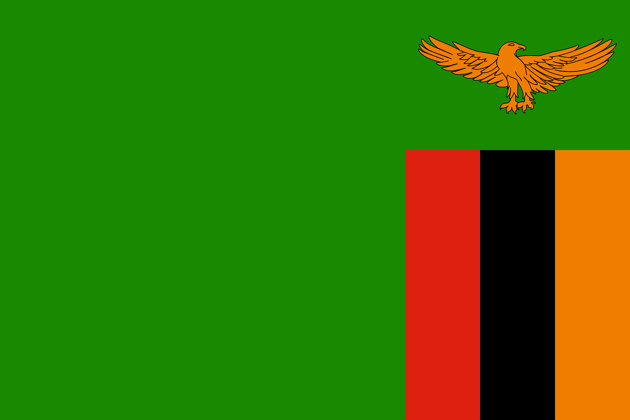 zambia flag national flag free photo
