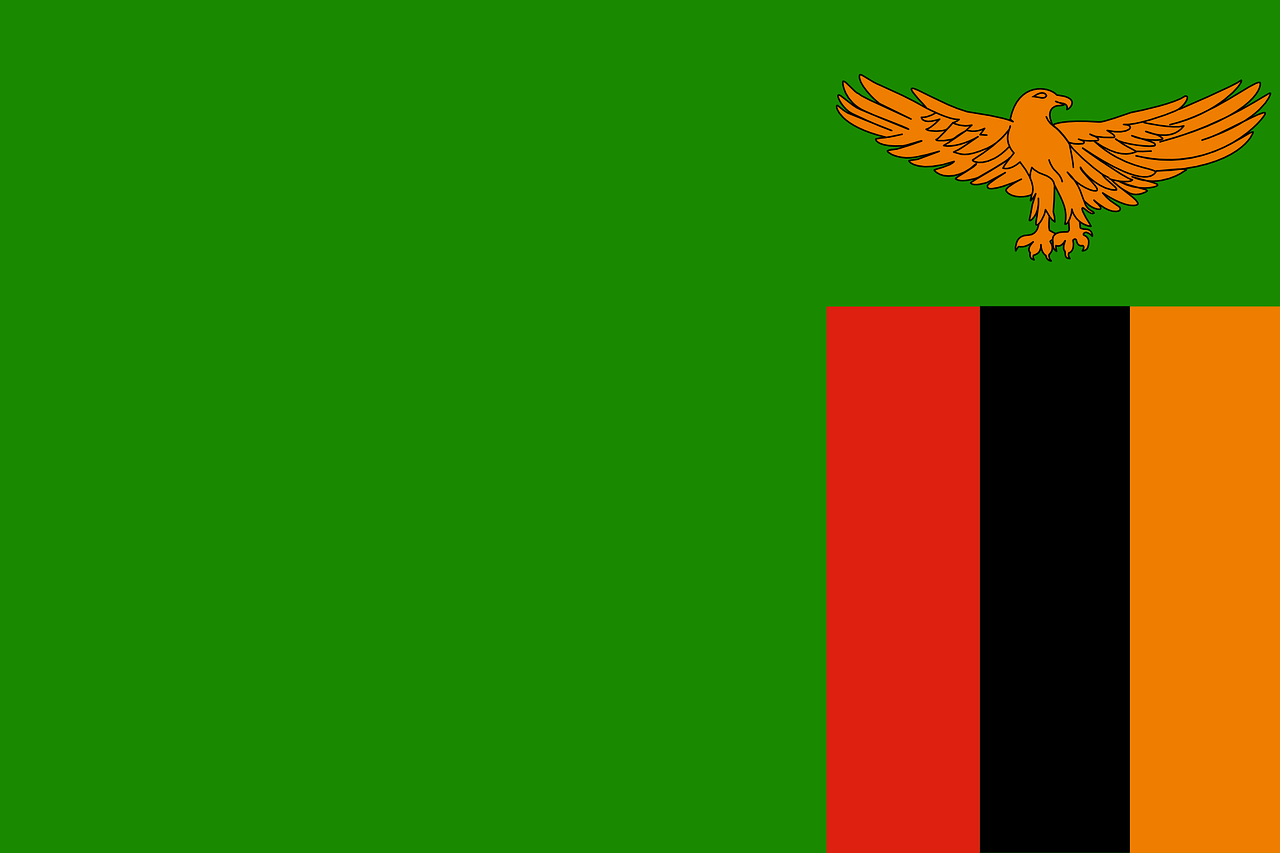 zambia flag national free photo