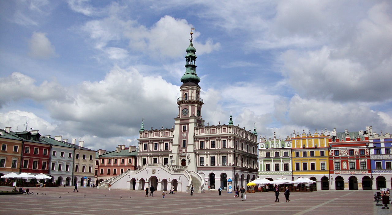 zamość poland mood free photo