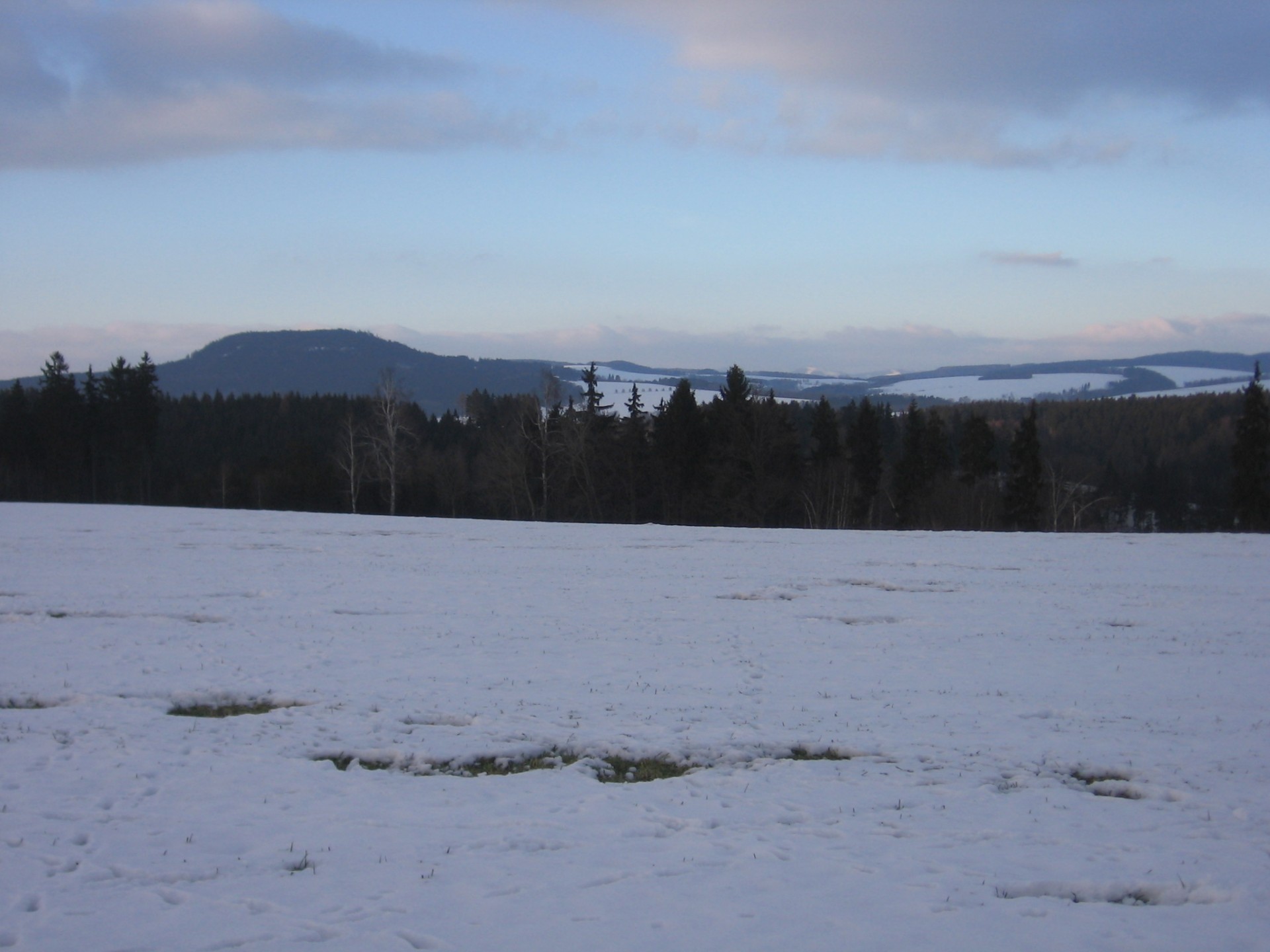 snow mountains landscape free photo