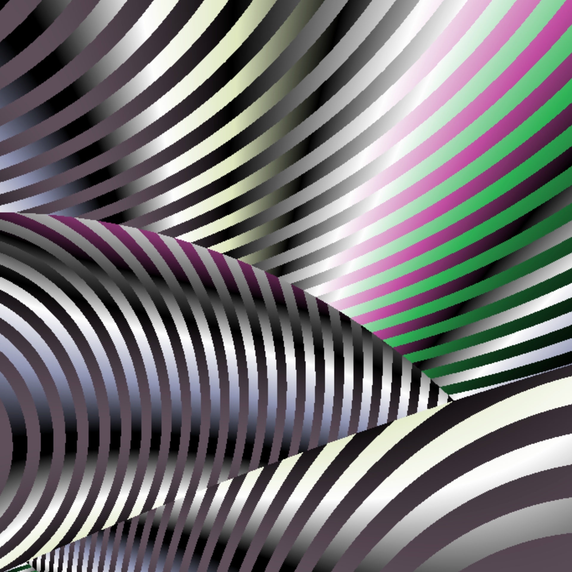 fractal zebra pattern free photo