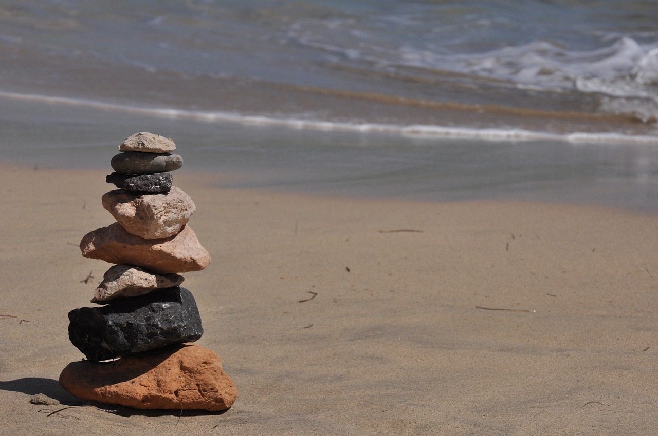 zen  sand  stones free photo