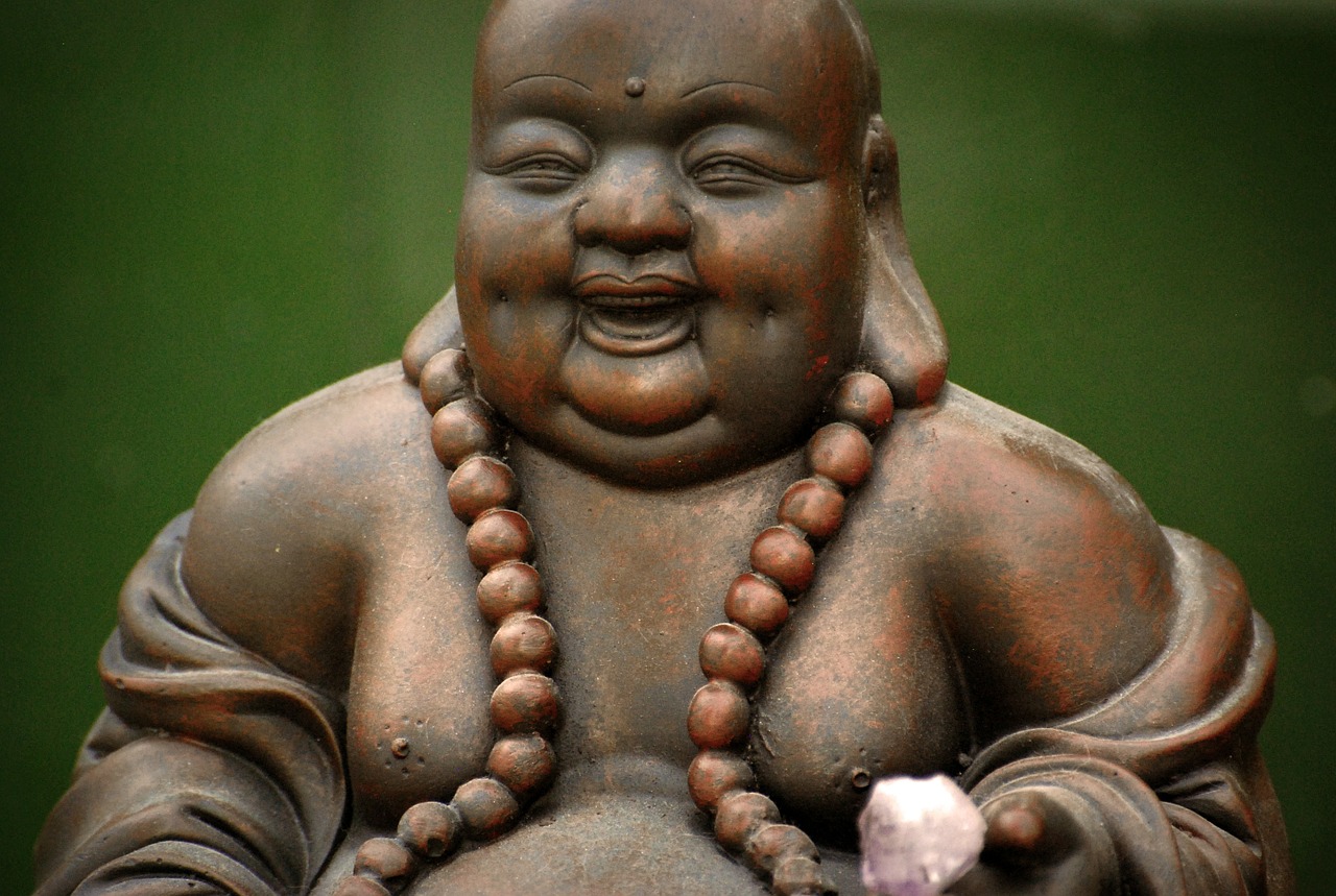 zen buddha reflection free photo