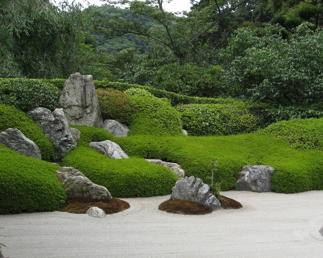 zen garden japan free photo