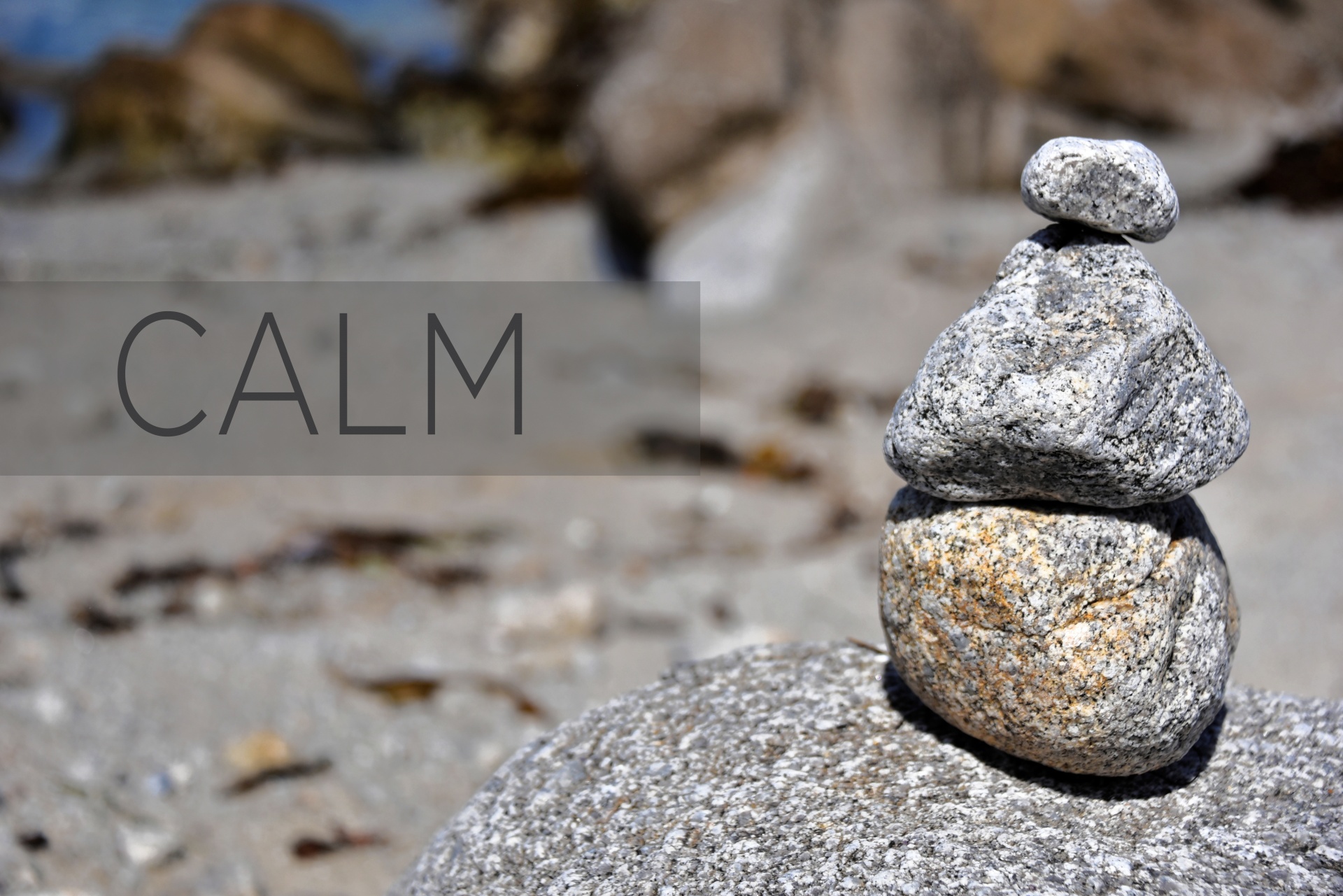 calm zen rocks free photo