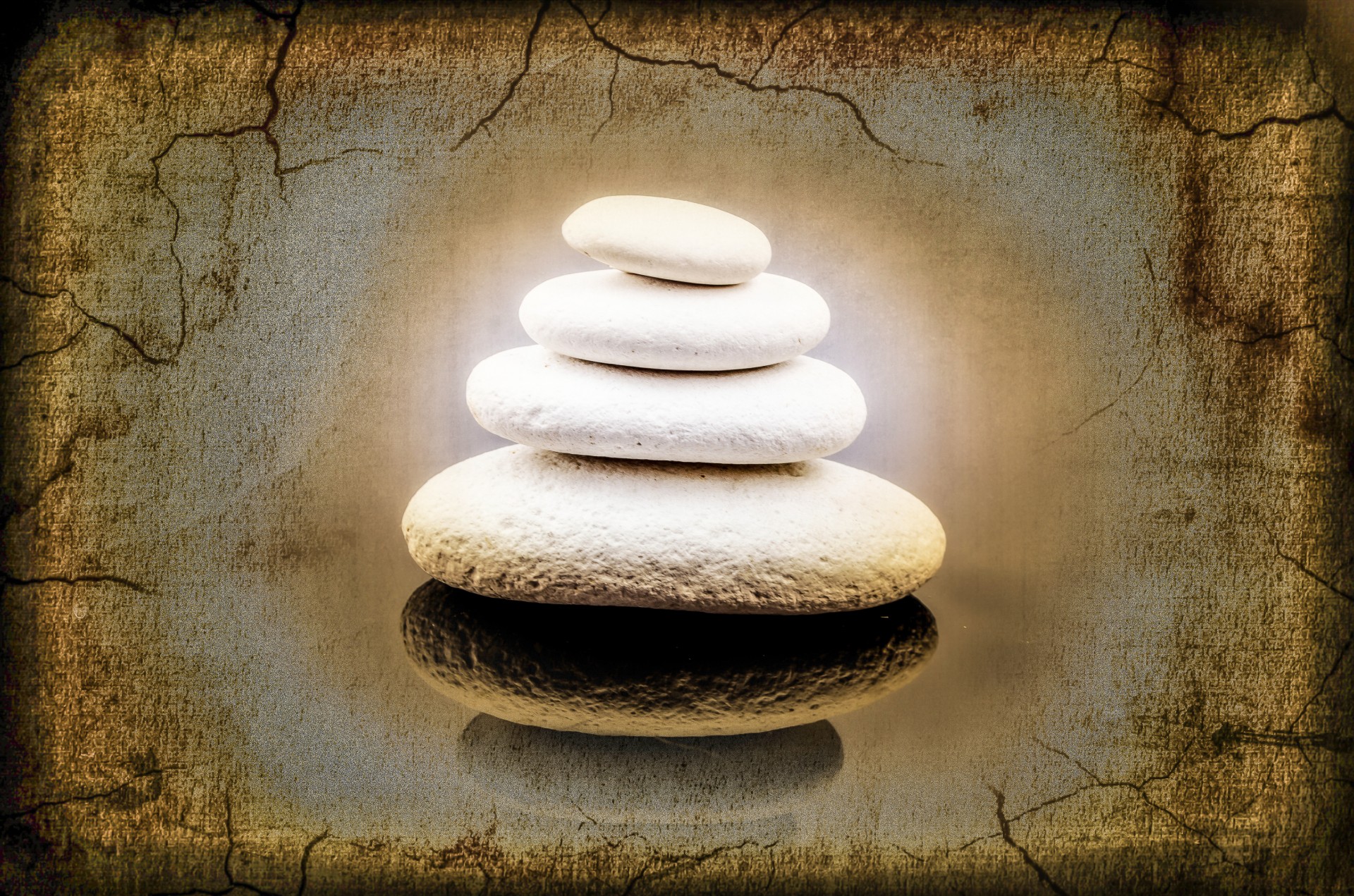 stone zen white free photo