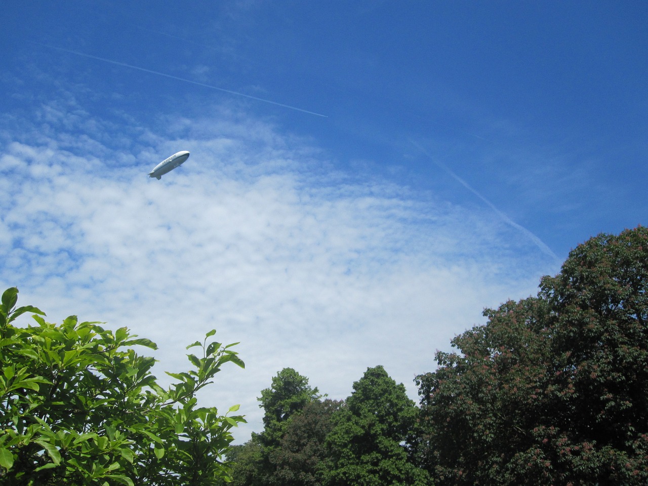 zeppelin sky aircraft free photo