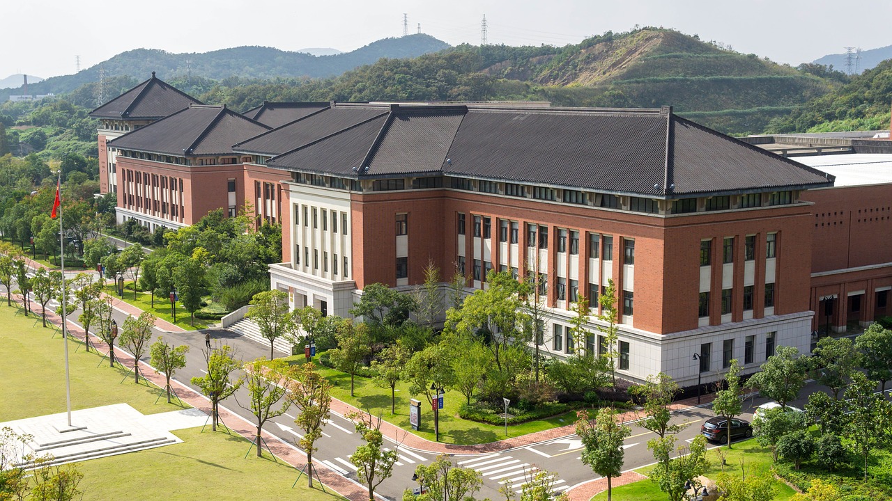 zhejiang university  zhoushan  school free photo