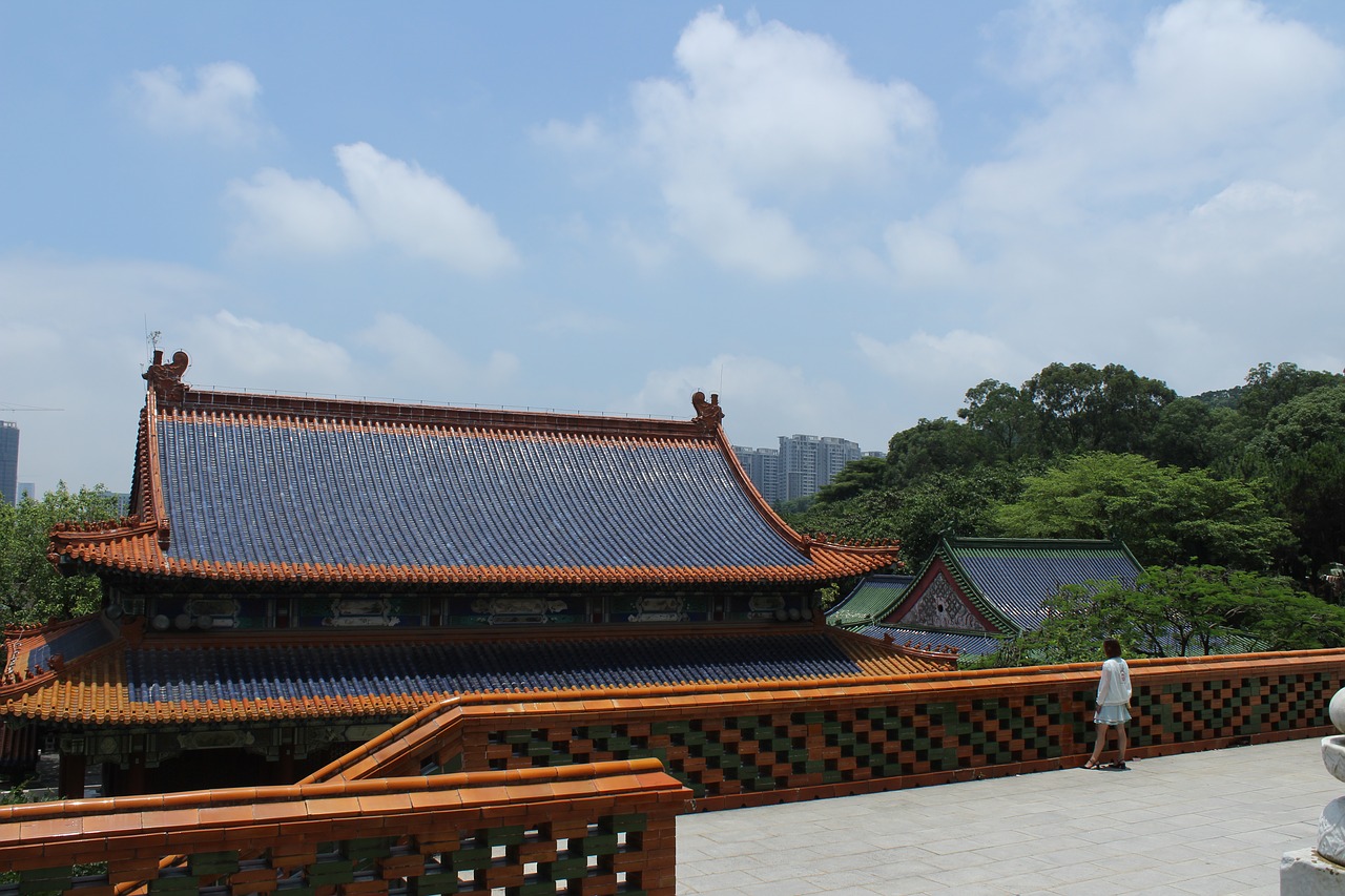 zhuhai new yuan ming palace a magnificent building palace free photo