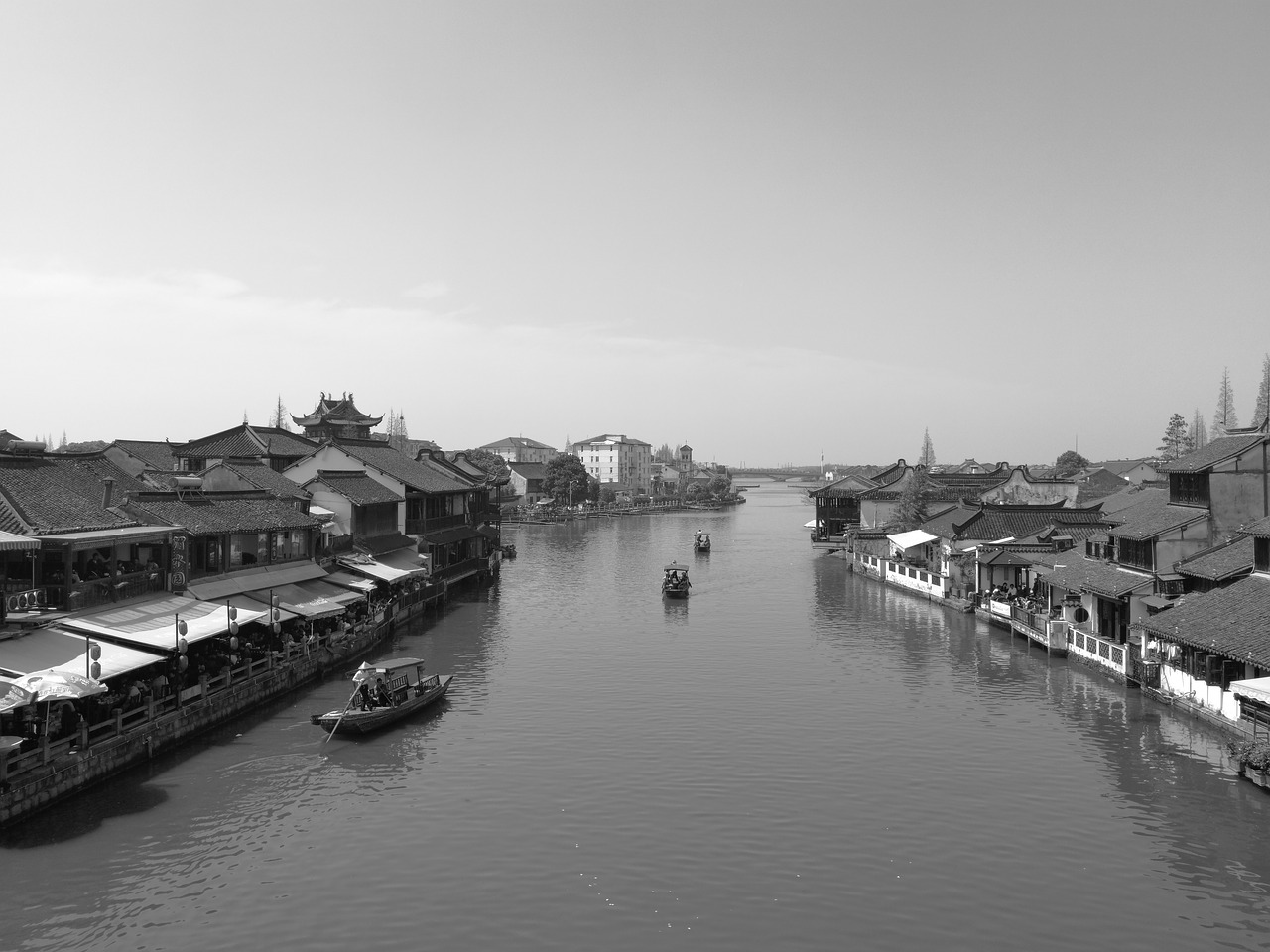 zhujiajiao ancient town architecture free photo