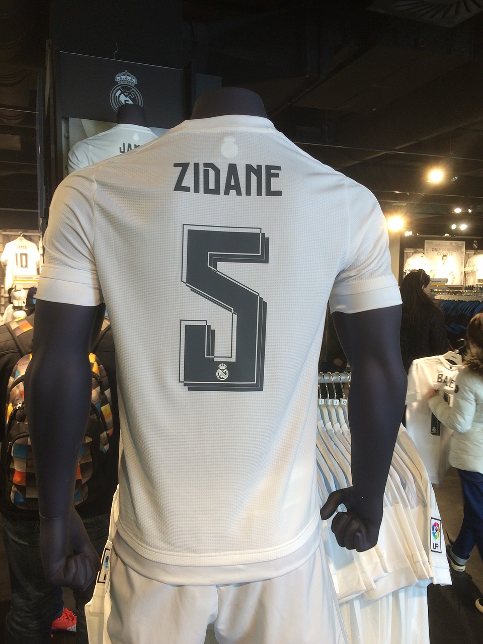 jersey zidane real madrid free photo