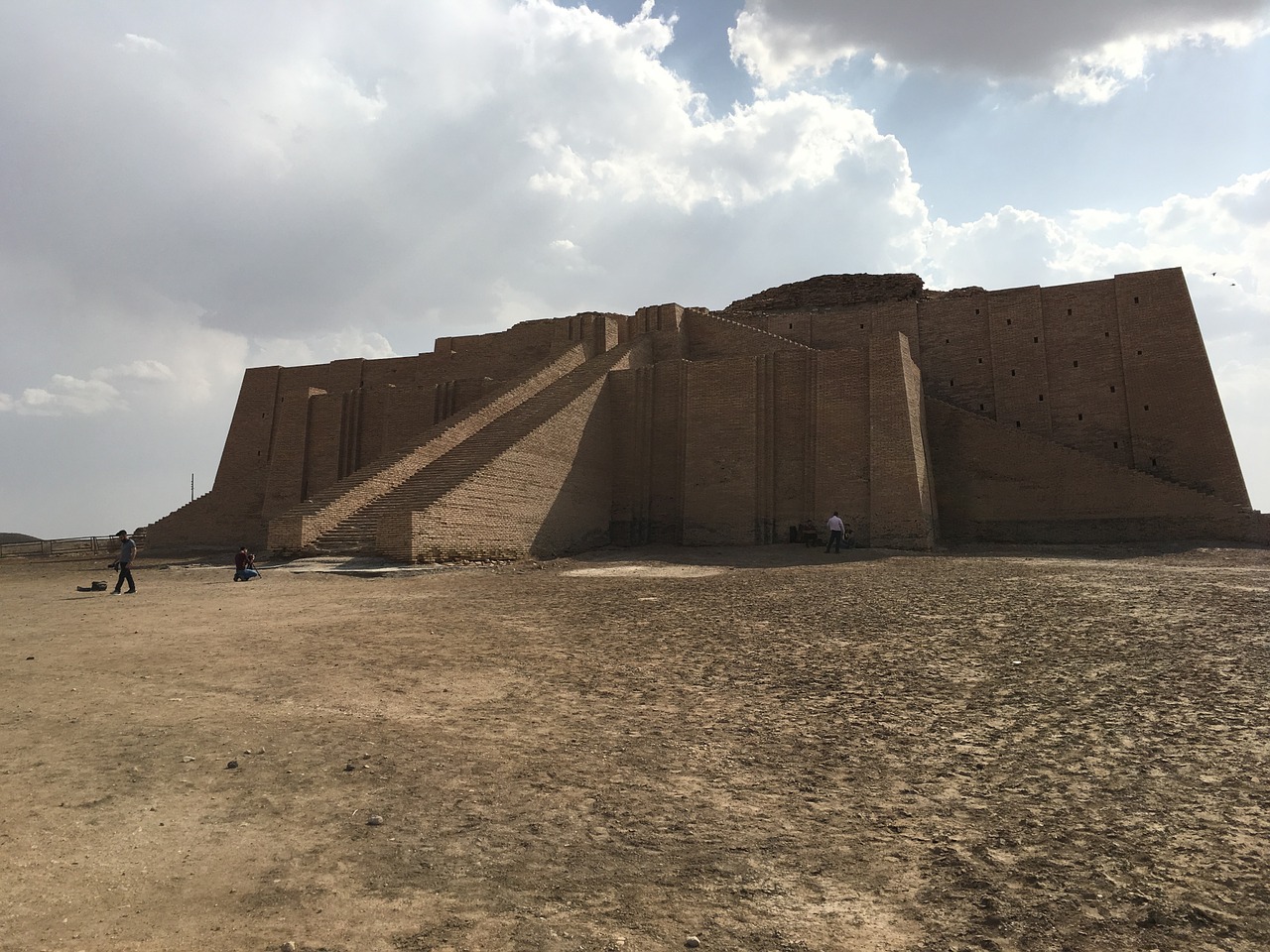 ziggurat iraq old free photo