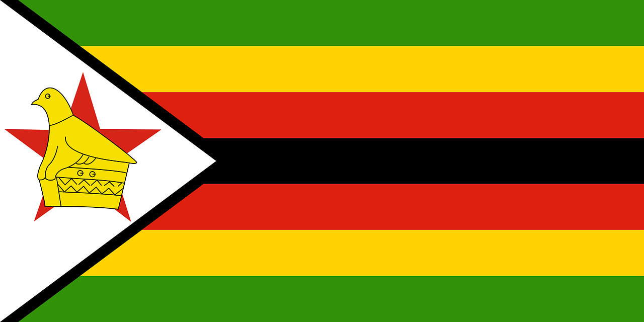 zimbabwe flag national free photo
