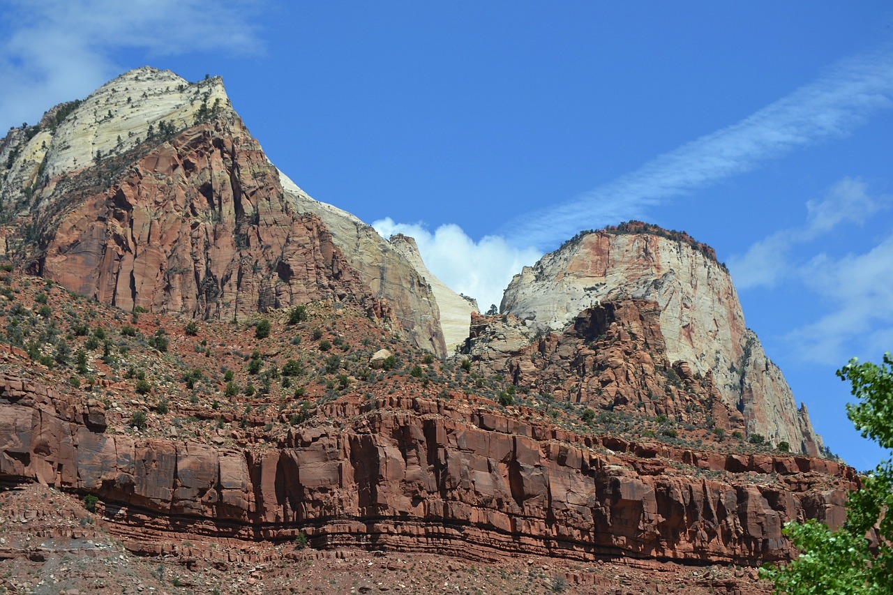 zion zion national park canyons free photo