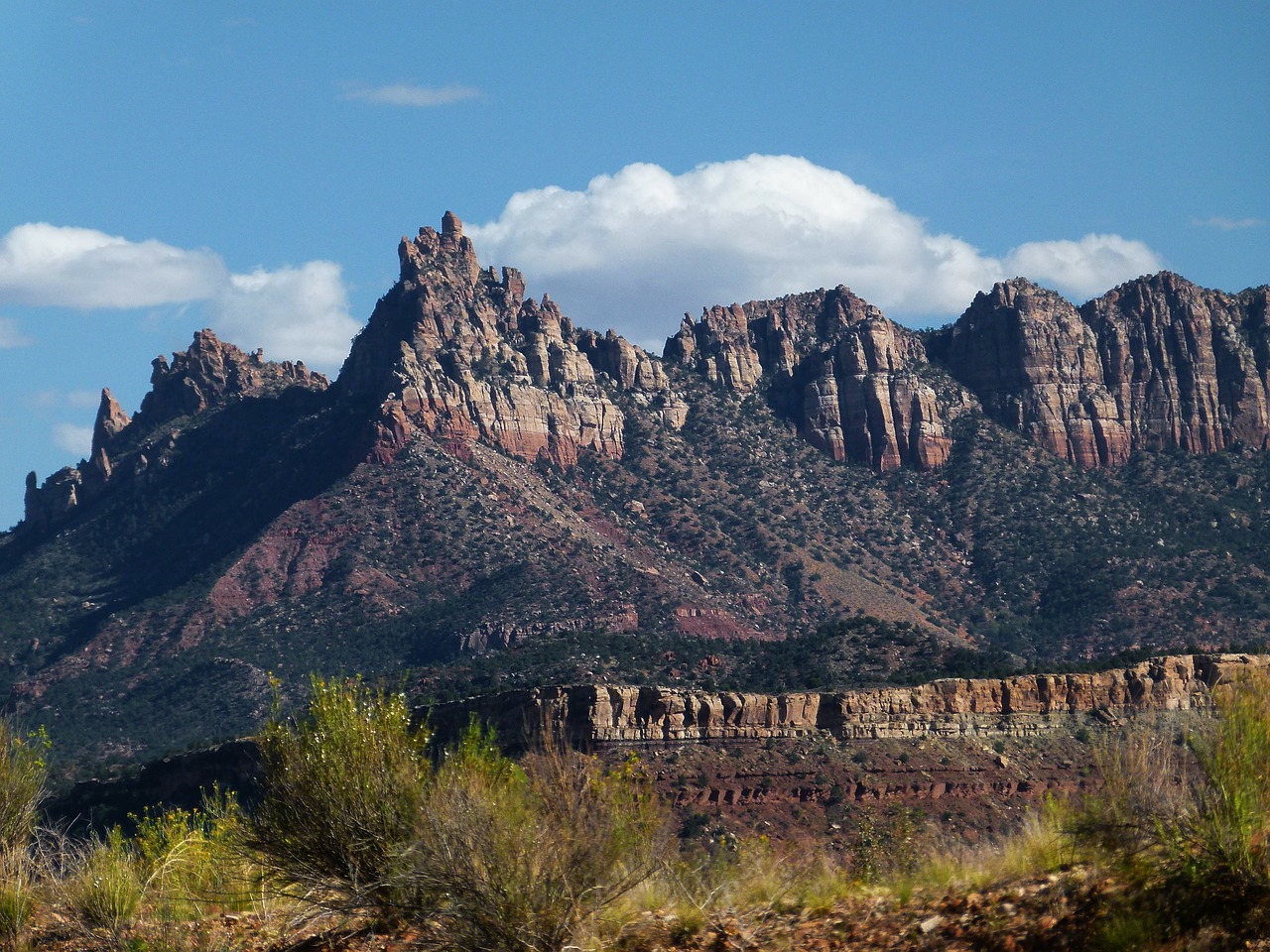 zion national park utah usa free photo