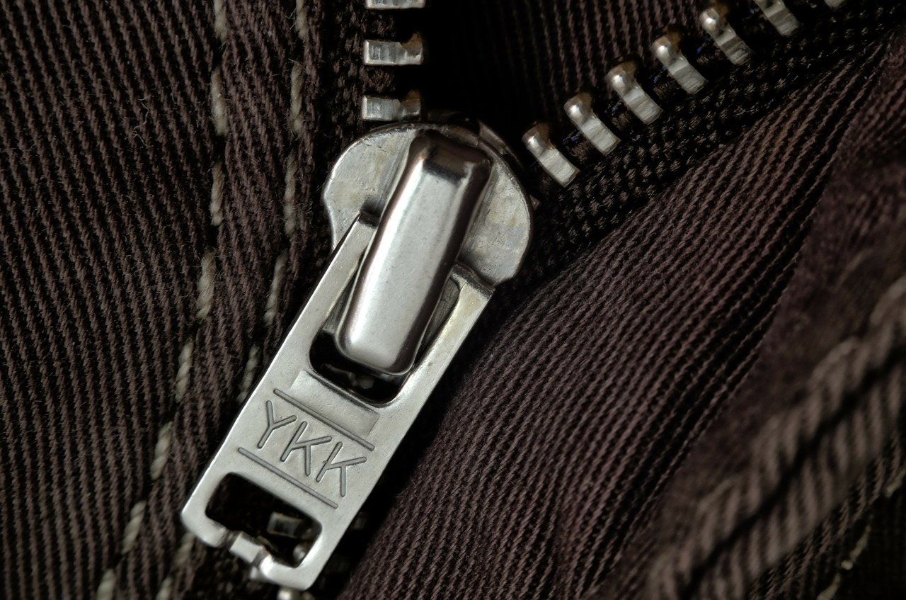 zipper closure fabric free photo