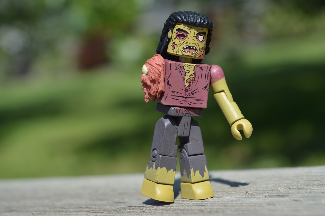 zombie toy action figure free photo