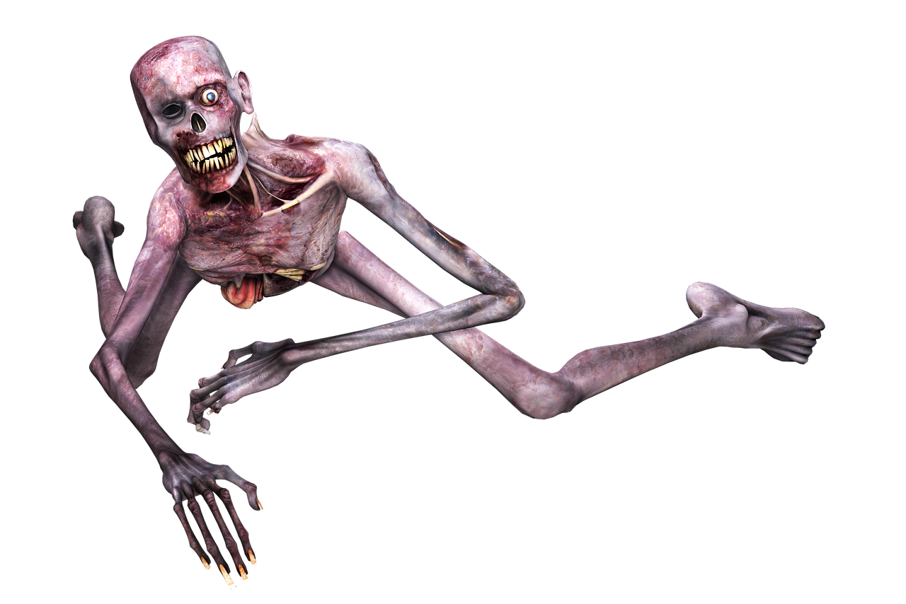 zombie man horror free photo