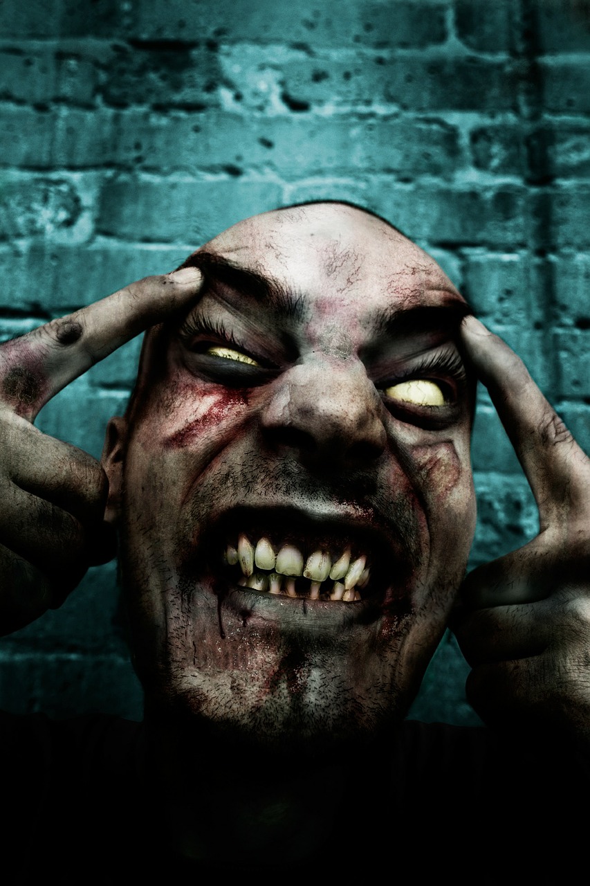 zombie horror scary free photo