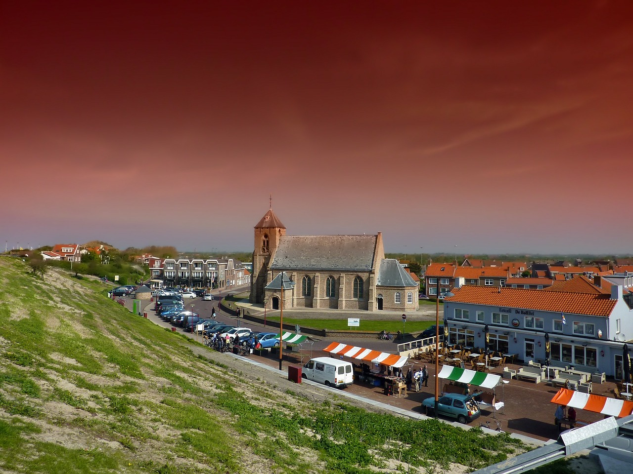 zoutelande netherlands town free photo