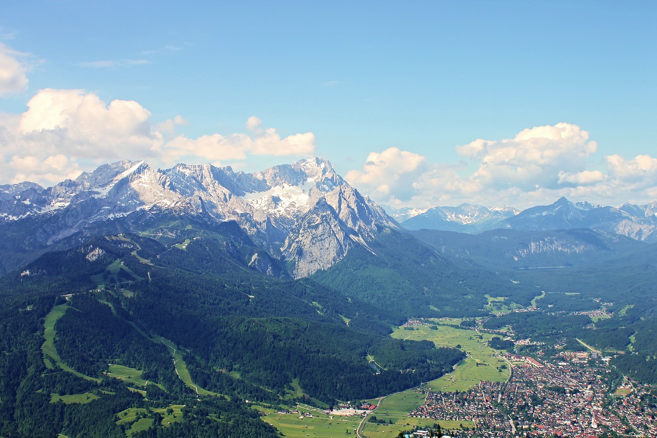 zugspitze garmisch partenkirchen alpine free photo